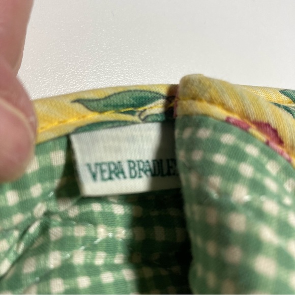 Vera Bradley Hope Lilly of the Valley Retired Soft Double Eyeglass Case - Picture 9 of 11